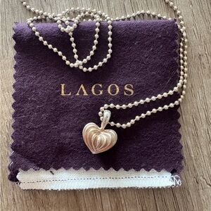 LAGOS Heart Pendant Necklace